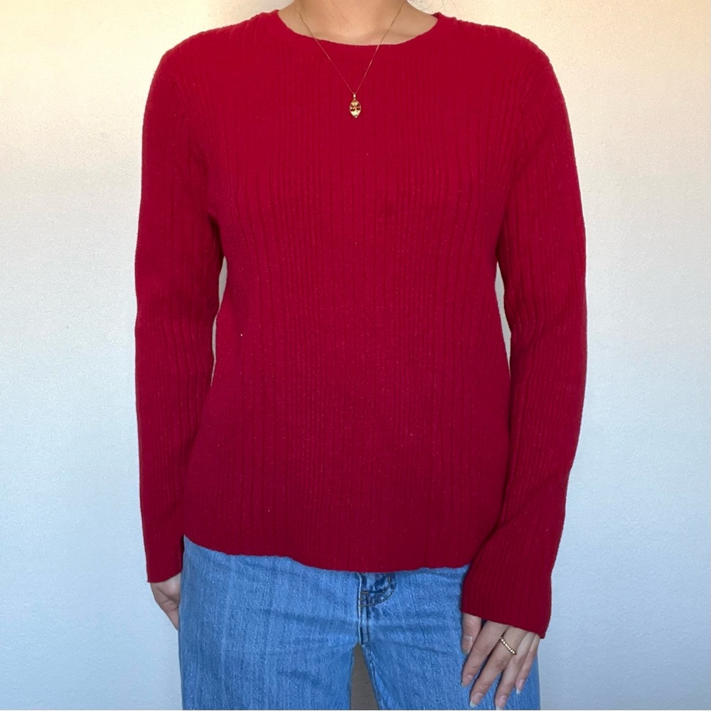 Simply Styled Red Sweater